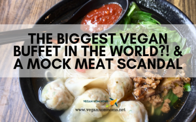 The Biggest Vegan Buffet in the World?! & a Mockmeat Scandal: Vegan Taipei Guide